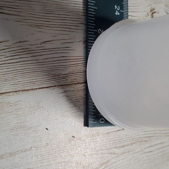 Vintage 6 Clear Tupperware Salt & Pepper 102-23  634-2 Spice Shaker Storage - Picture 11 of 13